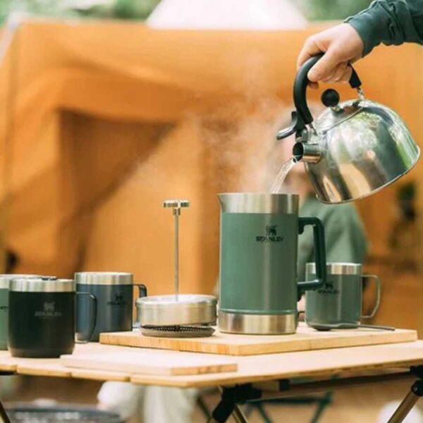 Stanley Classic Stay Hot French Press Termos | 1.4L Yeşil