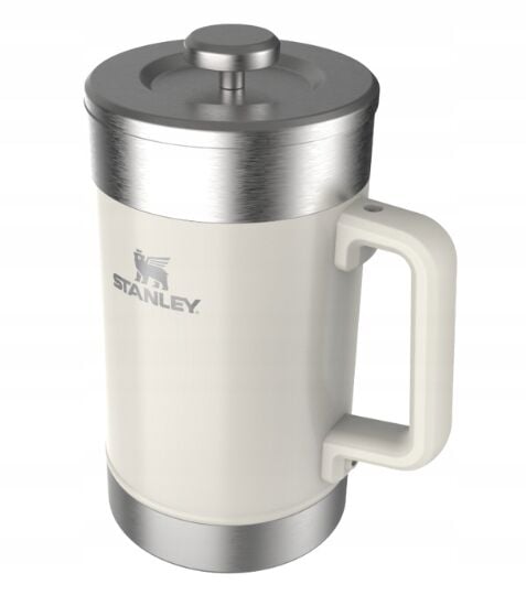 Stanley Classic Stay Hot French Press Termos | 1.4L Krem