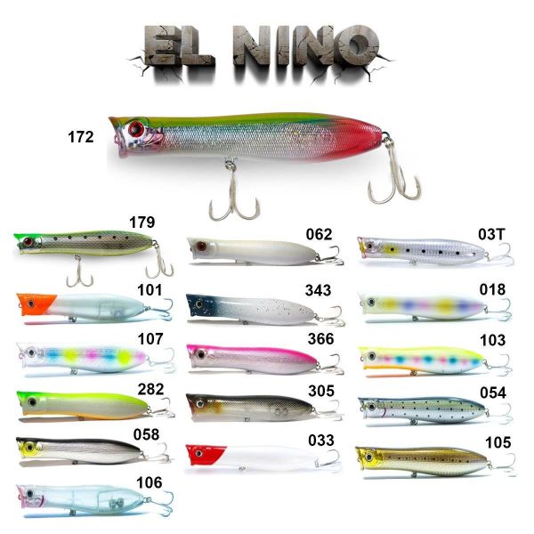 Fujin Elnino EN-130SW 13cm 31.5gr. Maket Balık No:41