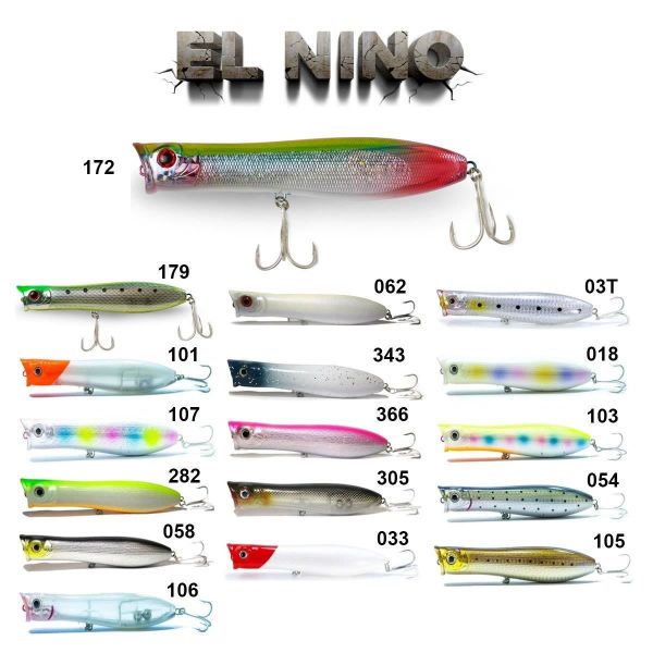 Fujin Elnino EN-130SW 13cm 31.5gr. Maket Balık No:172