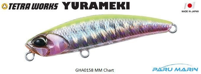 Tetra Works Yurameki GHA0158 / MM Chart