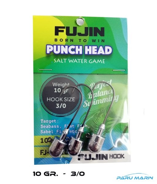 Fujin Punch Head FJ-PH # 3/0 Jighead 10 gr.