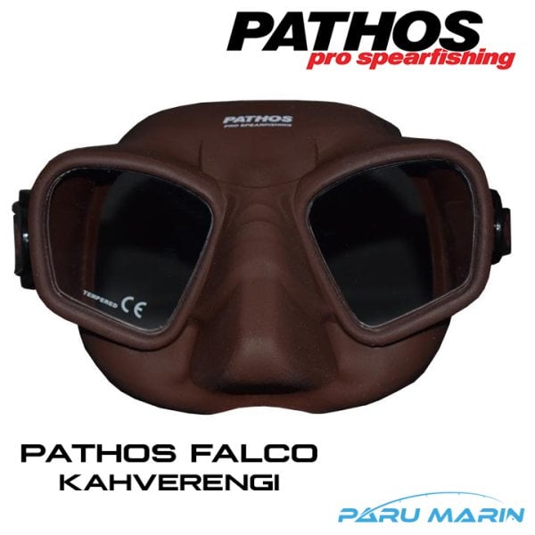 Pathos Falco Kahverengi Kamuflaj  Dalış Maskesi
