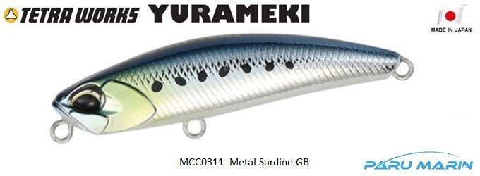 Tetra Works Yurameki MCC0311 / Metal Sardine GB