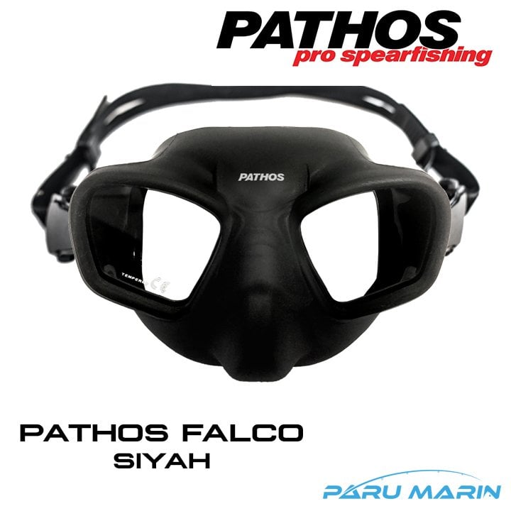 Pathos Falco Siyah Dalış Maskesi