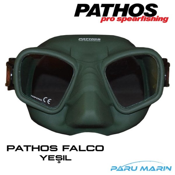 Pathos Falco Yeşil Kamuflaj Dalış Maskesi