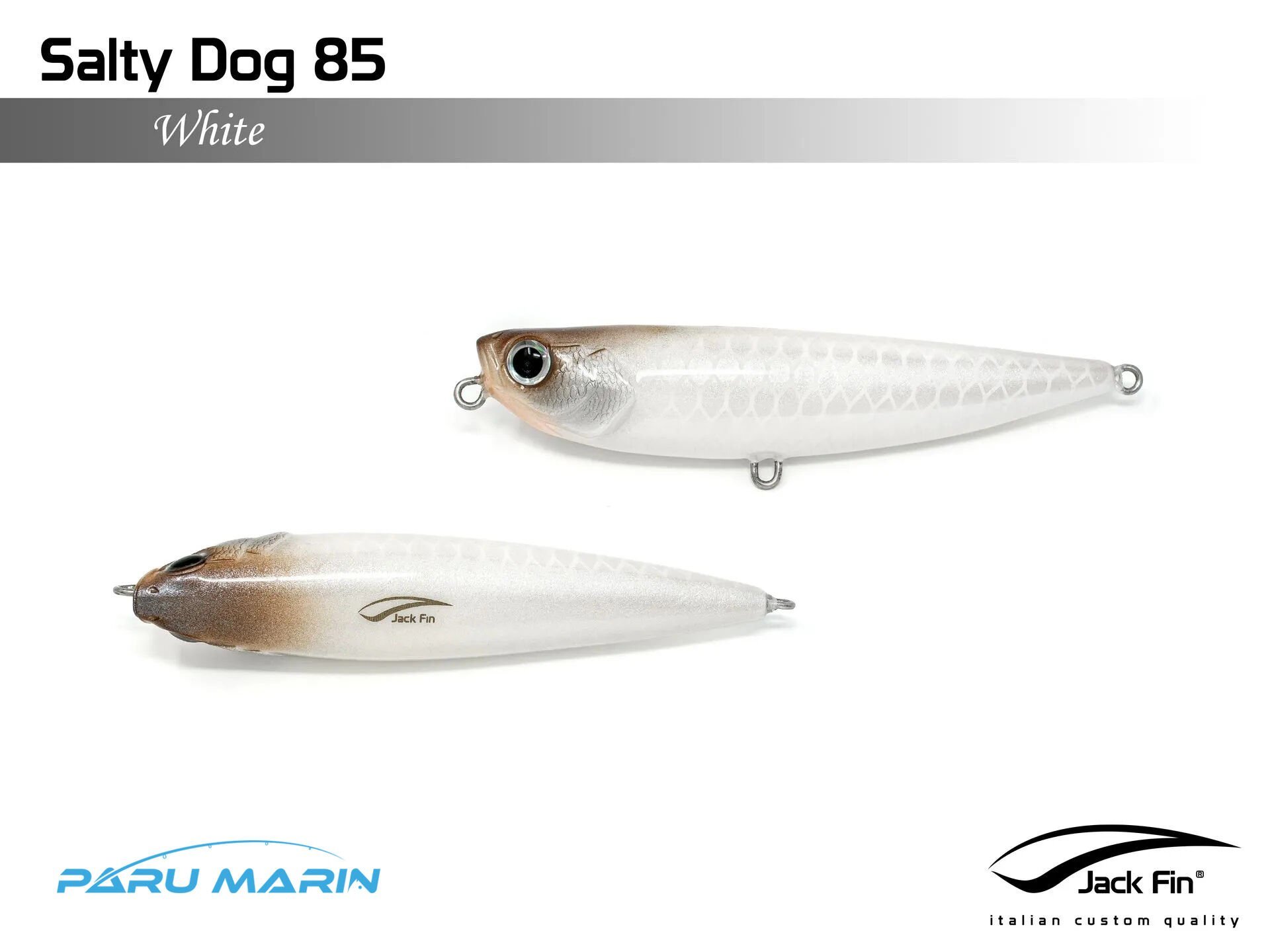 Jack Fin Salty Dog 85 Sahte Yem White