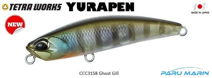 Tetra Works Yurapen CCC3158 / Ghost Gill