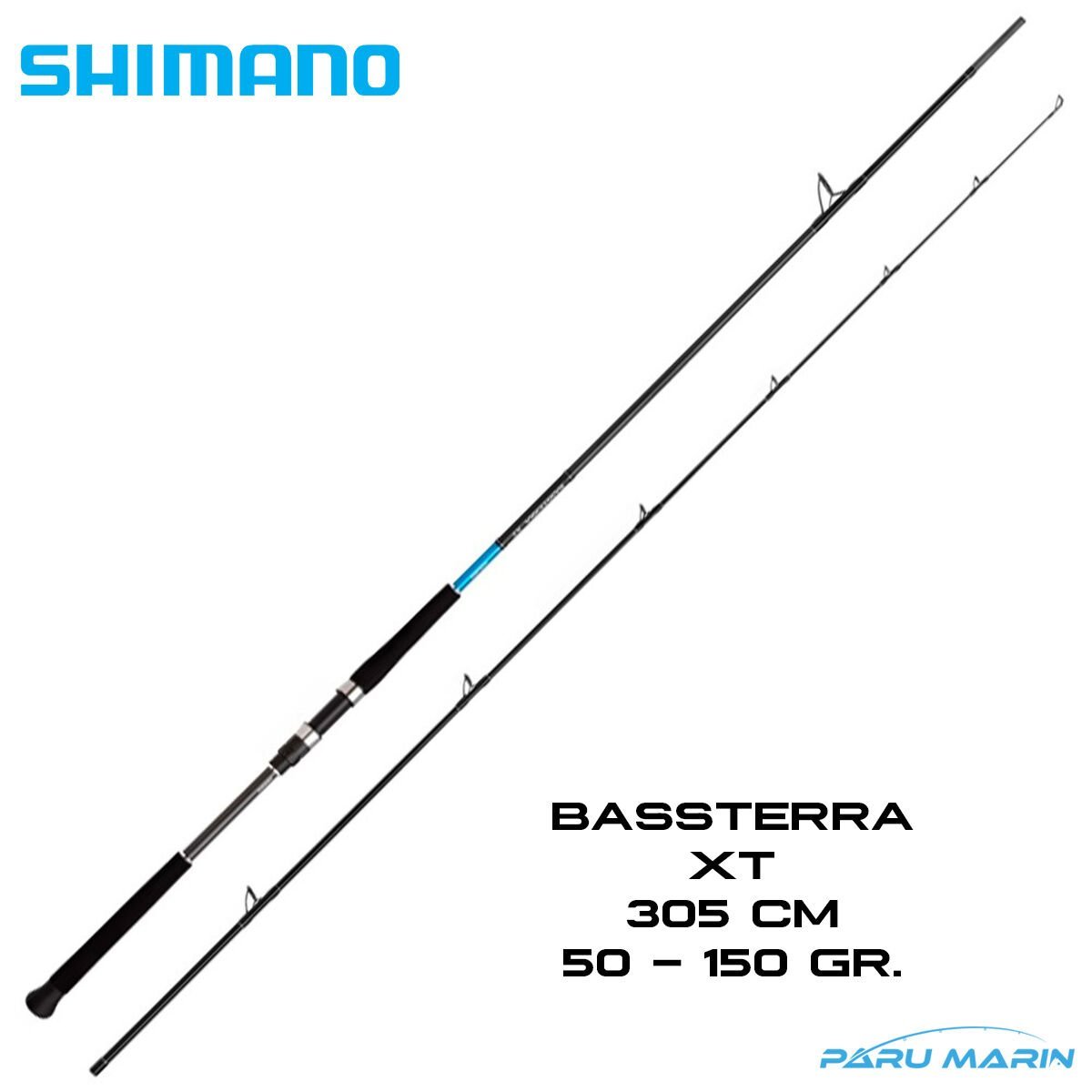 Shimano Bassterra XT 100XH 305 Cm 50-150 gr. Shore Jig Kamışı
