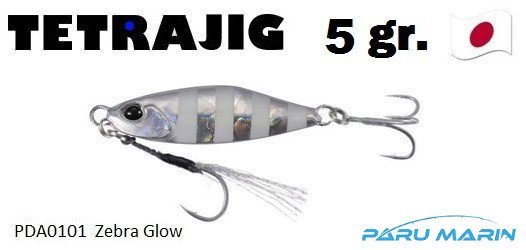 Duo Tetra Works Tetrajig 5gr. PJA0101 / Zebra Glow