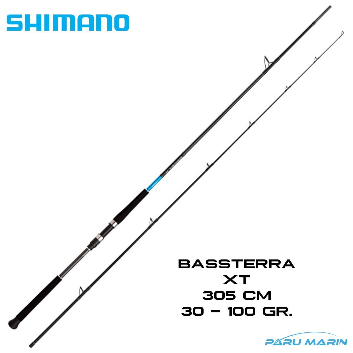 Shimano Bassterra XT 100H 305 Cm 30-100 gr. Shore Jig Kamışı