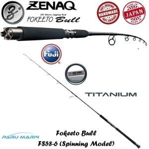 Zenaq Fokeeto Bull FS58-6 Jig Kamışı  172 cm. Max. 270 g.