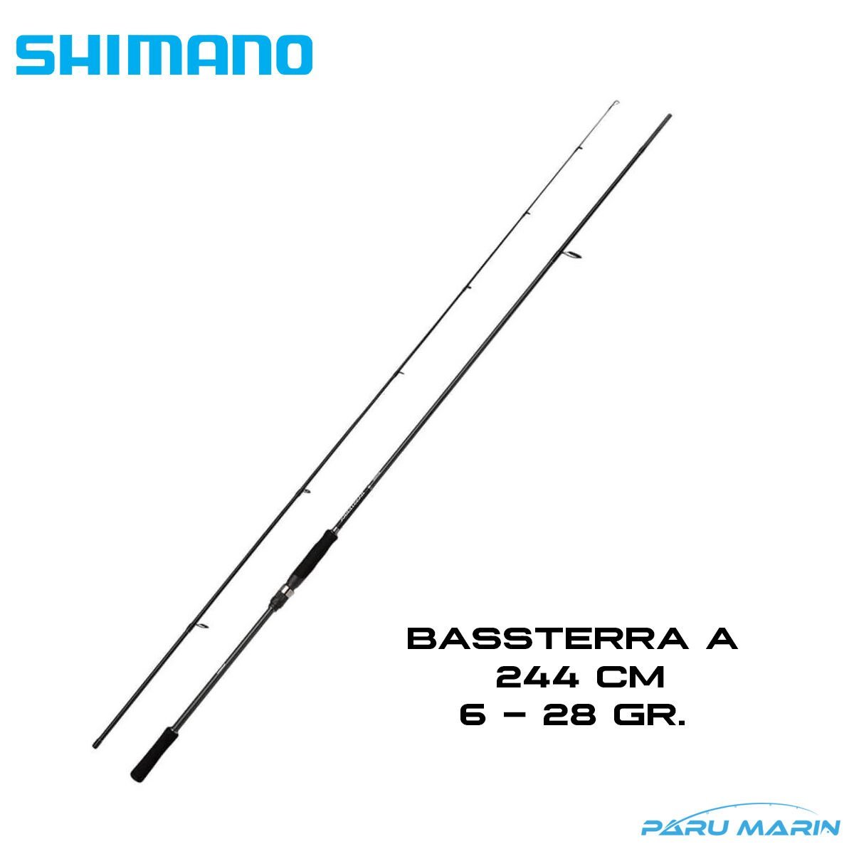Shimano BASSTERRA A 244cm 6-28gr. Spin Kamış