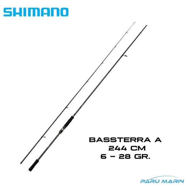 Shimano BASSTERRA A 244cm 6-28gr. Spin Kamış