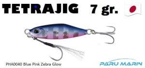 Duo Tetra Works Tetrajig 7gr. PHA0040 / Blue Pink Zebra Glow