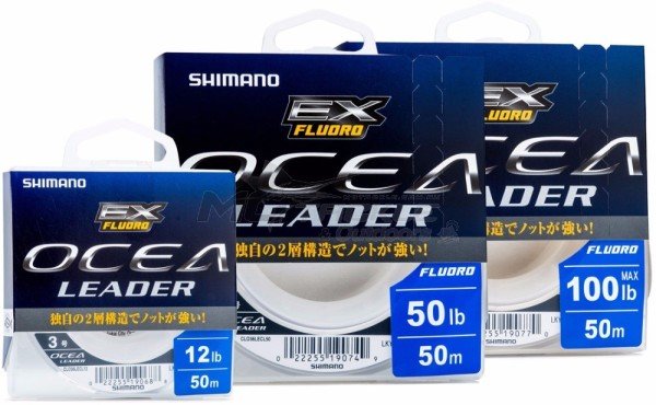 Shimano Ocea Leader EX Fluoro 0.81mm-80lb 50mt.
