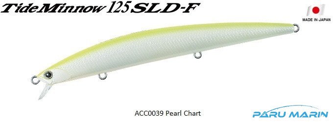 Duo Tide Minnow 125 SLD-F ACC0039 / Pearl Chart