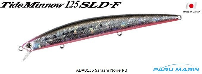 Duo Tide Minnow 125 SLD-F ADA0135 / Sarashi Noir RB