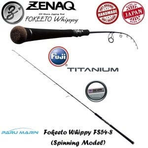 Zenaq Fokeeto Whippy FS54-8 Jig Kamışı  162 cm. Max. 300 g.