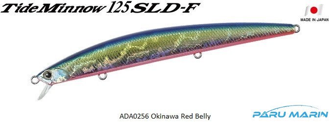 Duo Tide Minnow 125 SLD-F ADA0256 / Okinawa Red Belly