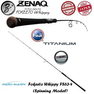 Zenaq Fokeeto Whippy FS63-4 Jig Kamışı  190 cm. Max. 170 g.