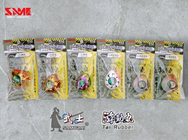 SAME Tai Rubber Sliding Kafa 400gr. #6 Blue Ringed