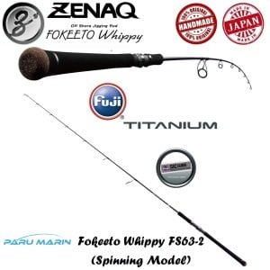 Zenaq Fokeeto Whippy FS63-2 Jig Kamışı  190 cm. Max. 130 g.