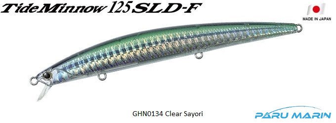 Duo Tide Minnow 125 SLD-F GHN0134 / Clear Sayori