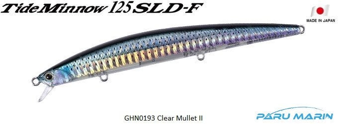 Duo Tide Minnow 125 SLD-F GHN0193 / Clear Mullet II