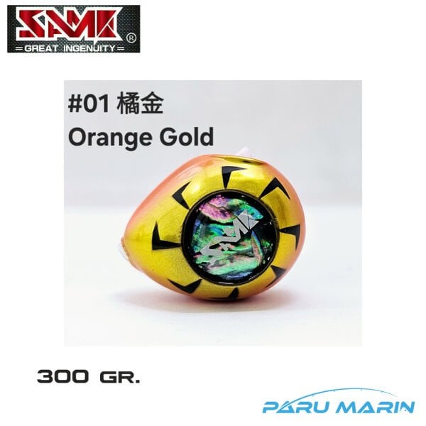SAME Tai Rubber Sliding Kafa 300gr. #1 Orange Gold