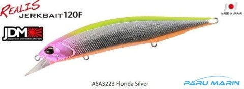 Duo Realis Jerkbait 120F ASA3223 / Florida Silver