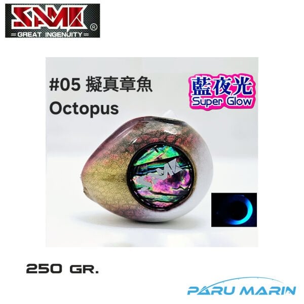 SAME Tai Rubber Sliding Kafa 250gr. #5 Octopus