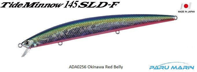Duo Tide Minnow 145 SLD-F ADA0256 / Okinawa Red Belly