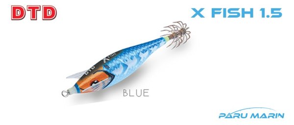 DTD X Fish 1.5 Serisi 55 mm. Glow BLUE