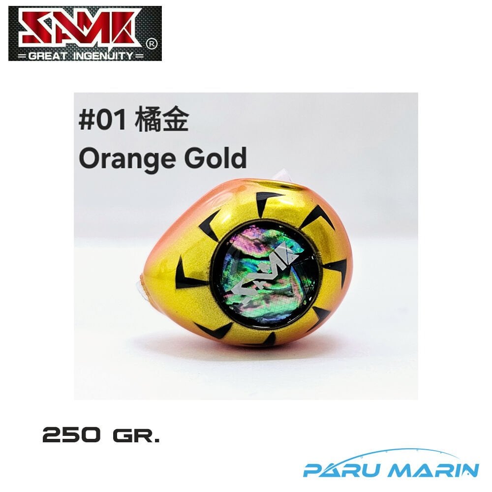 SAME Tai Rubber Sliding Kafa 250gr. #1 Orange Gold