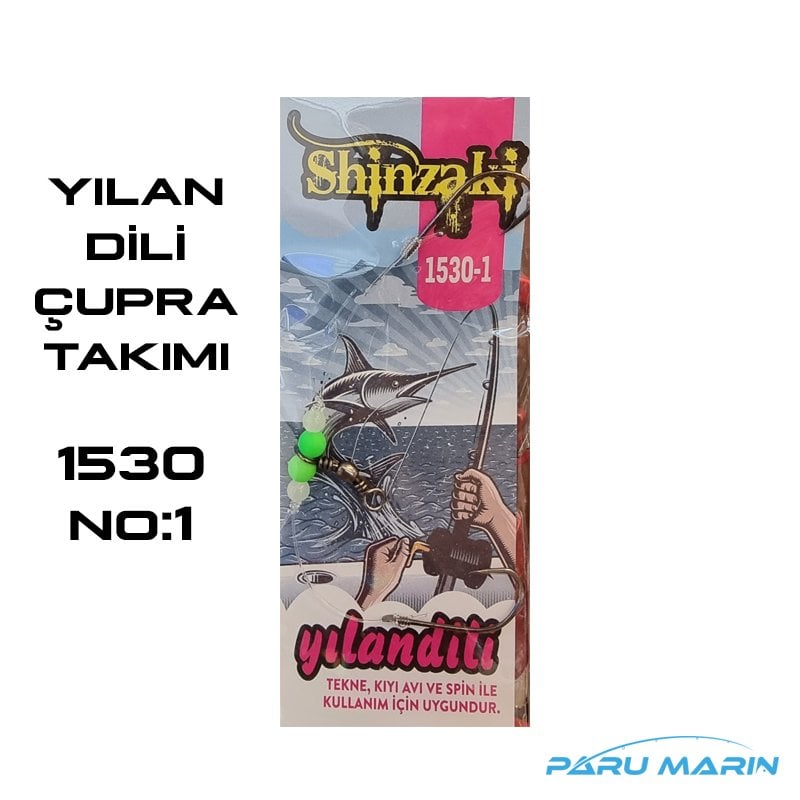 Shinzaki Yılan Dili Çupra Takımı 1530 No:1, 2 Adet