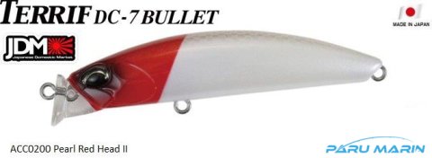 Duo Terrif Dc-7 Bullet ACC0200 / Pearl Red Head