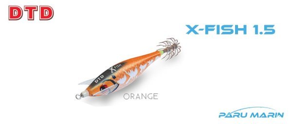 DTD X Fish 1.5 Serisi 55 mm. Glow ORANGE