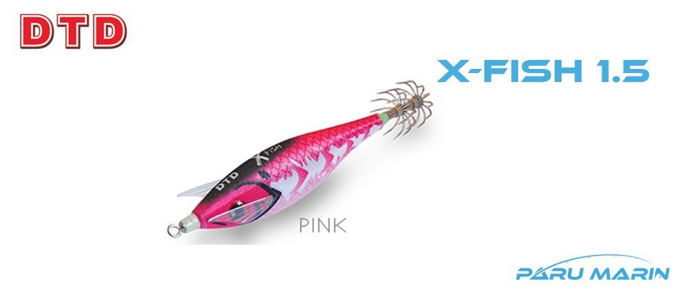 DTD X Fish 1.5 Serisi 55 mm. Glow PINK