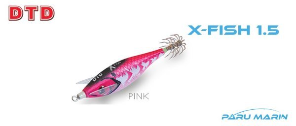 DTD X Fish 1.5 Serisi 55 mm. Glow PINK