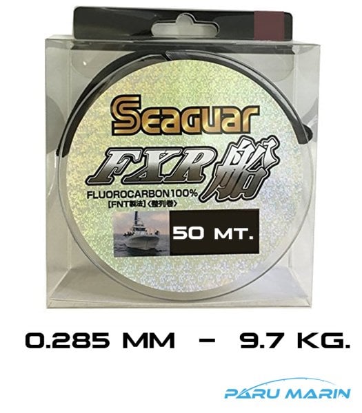 SEAGUAR FXR %100 Florokarbon 50Mt. 0,285mm - 9.7kg Misina