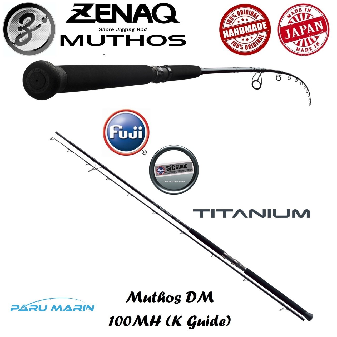 Zenaq Muthos DM 100 MH K 305 cm. 25-120g.