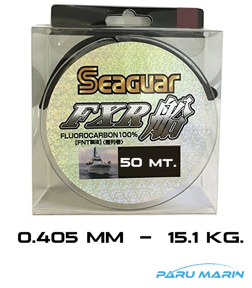 SEAGUAR FXR %100 Florokarbon 50Mt. 0,405mm - 15.1kg Misina