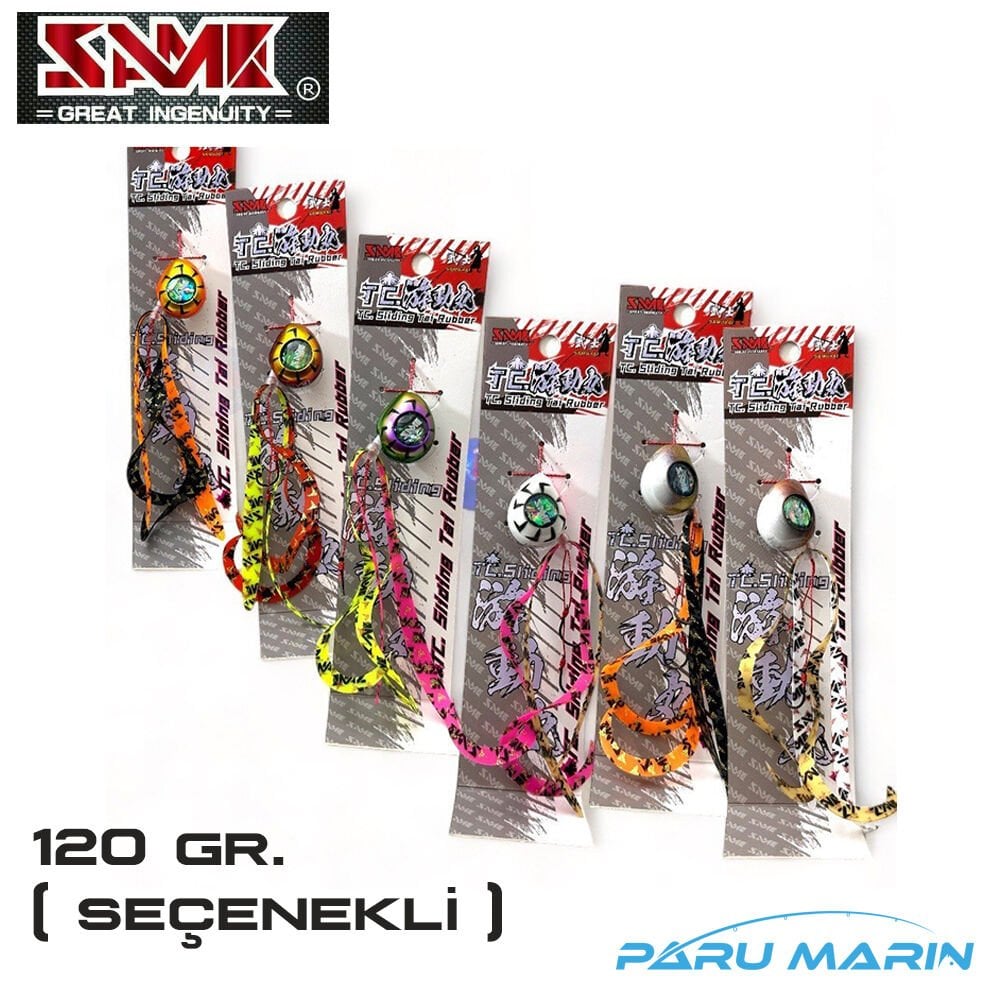 SAME SAMURAI TC. Tai Rubber Jig 120 gr. Seçenekli