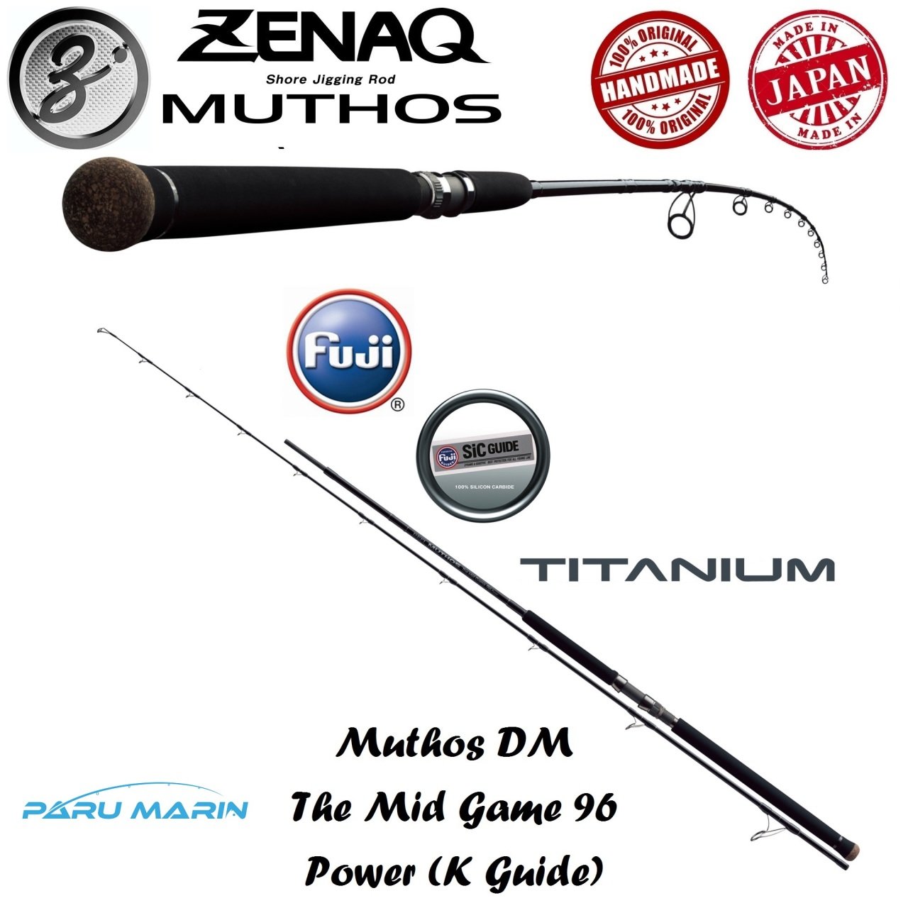 Zenaq Muthos DM The Mid Game 96 Power K 290 cm. 30-120 g.