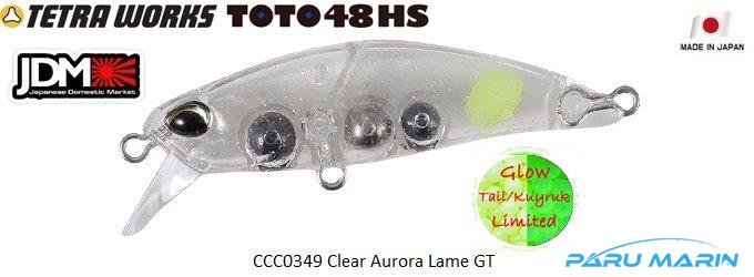 Tetra Works Toto 48HS CCC0349 / Clear Aurora