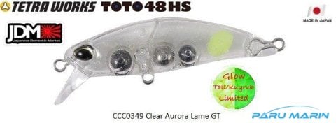 Tetra Works Toto 48HS CCC0349 / Clear Aurora