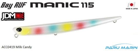 Duo Bay Ruf Manic 115  ACC0419 / Milk Candy