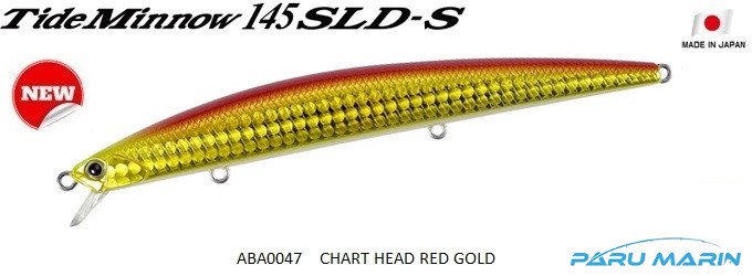 Duo Tide Minnow 145 SLD-S ABA0047 / Chart Head Red Gold