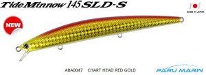 Duo Tide Minnow 145 SLD-S ABA0047 / Chart Head Red Gold